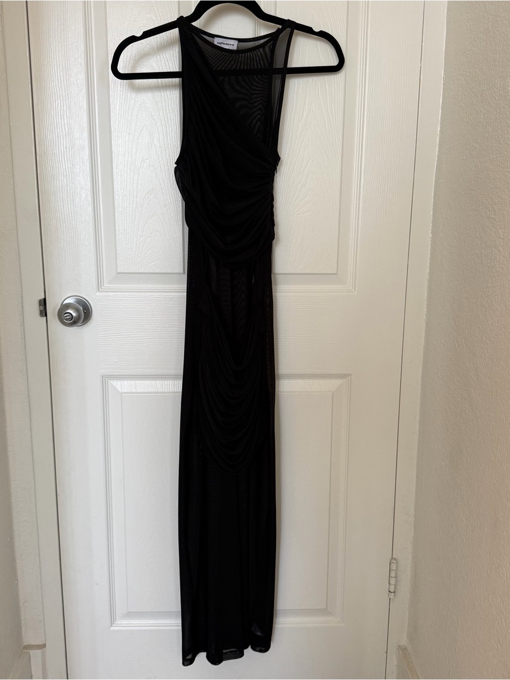 superdown Merri Maxi Dress in Black - Picture 3 of 6